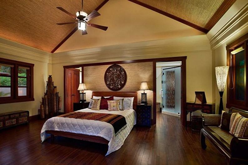 Japanese-style bedroom - interior design photo