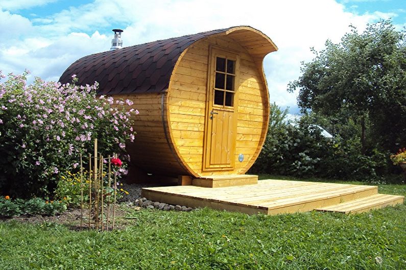 Barrel bath - photo