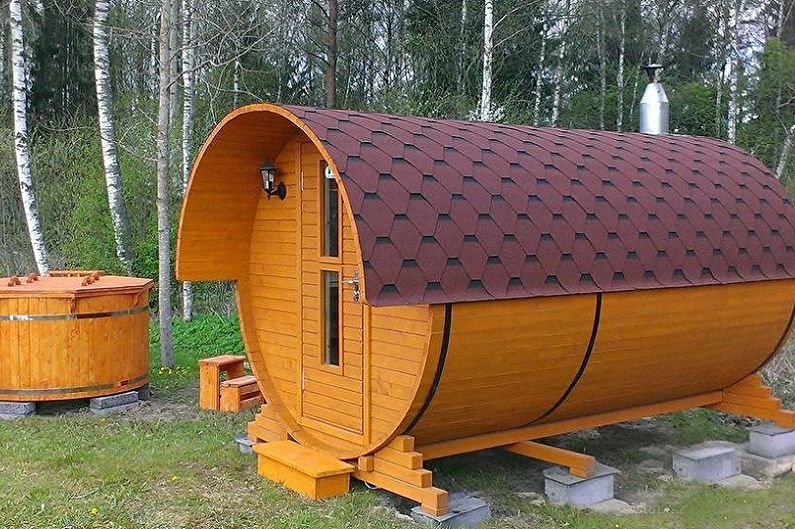 Barrel bath - photo