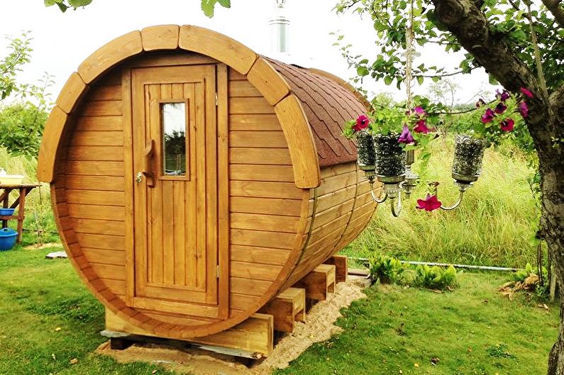 Barrel bath - photo