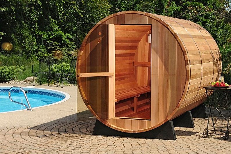 Barrel bath - photo