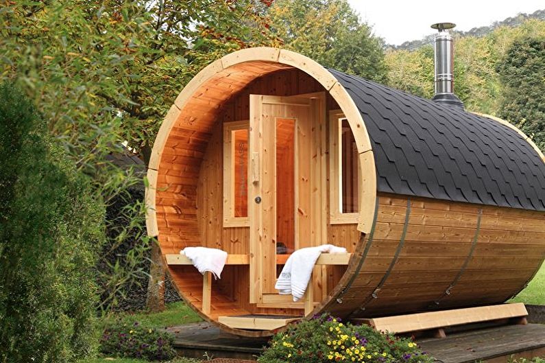 Barrel bath - photo