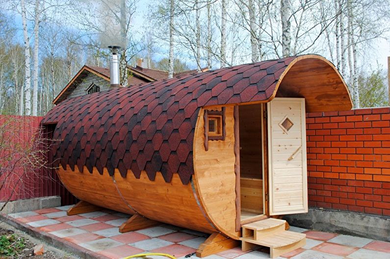 Barrel bath - photo