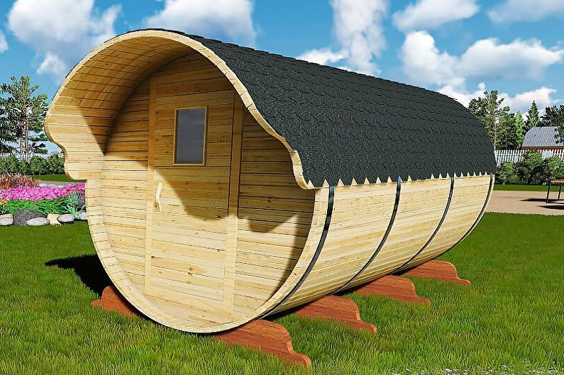 Barrel bath - photo