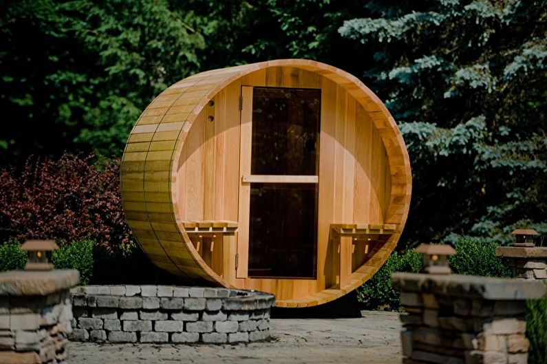 Barrel bath - photo