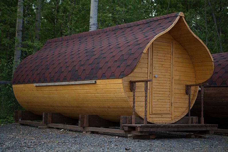 Barrel bath - photo