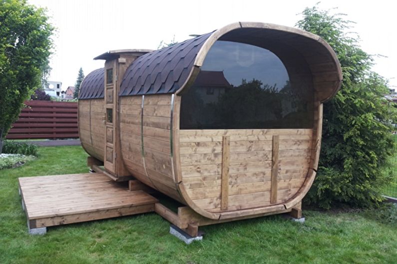 Barrel bath - photo