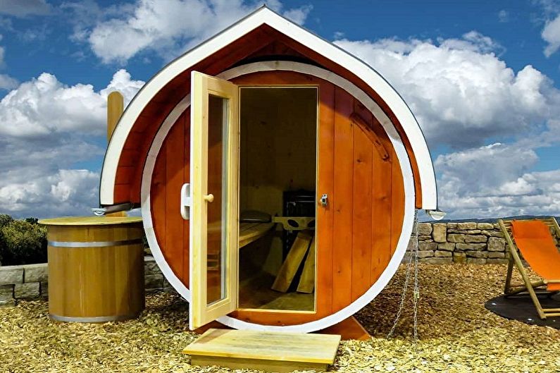 Barrel bath - photo