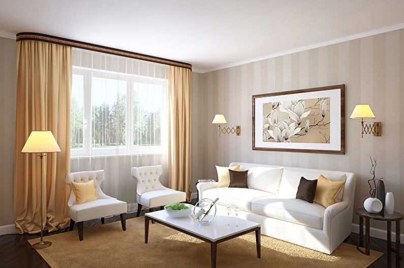 Aluminum curtain rod