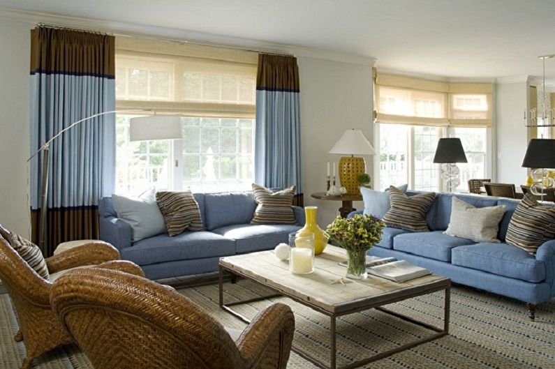 Cornices for curtains - photo