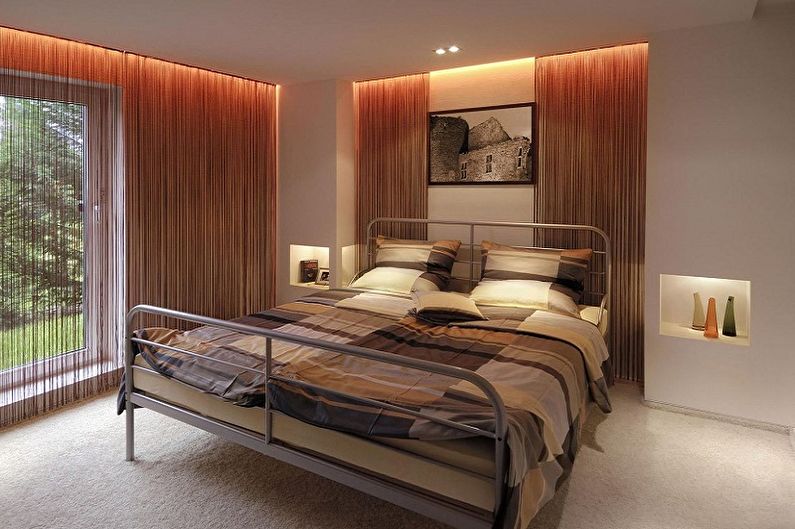 Cornices for curtains - photo