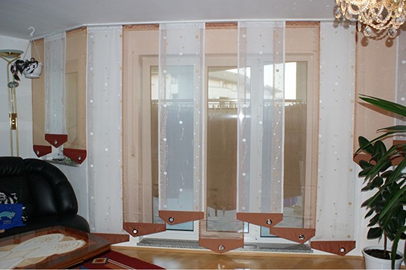 Cornices for curtains - photo
