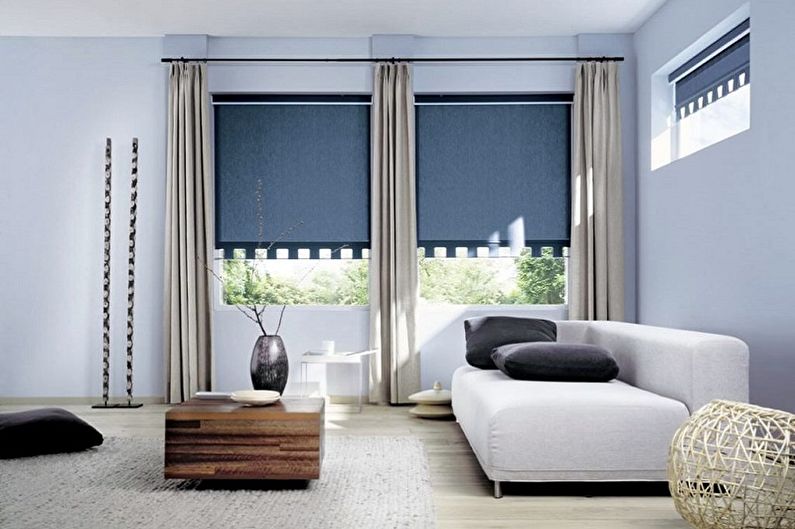 Cornices for curtains - photo