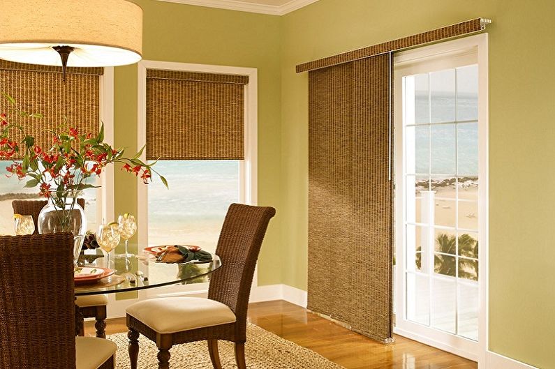 Cornices for curtains - photo
