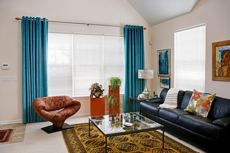Cornices for curtains - photo