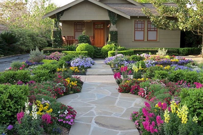 DIY flowerbed Location