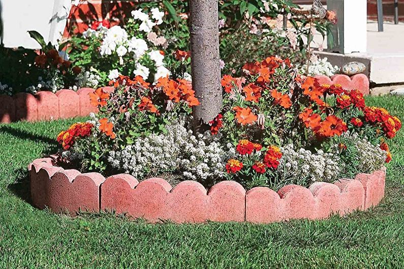 DIY flowerbed Location
