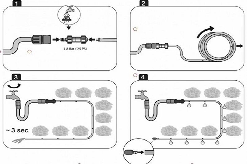 Do-it-yourself flowerbed - Technical points