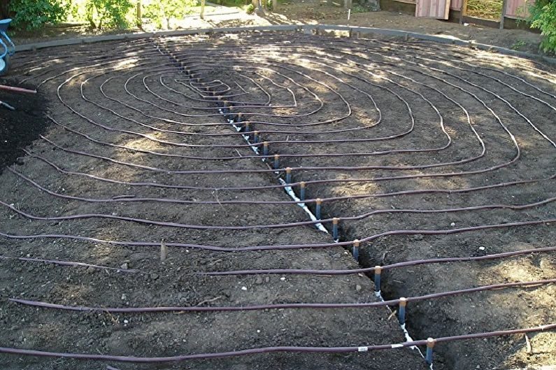 Do-it-yourself flowerbed - Technical points