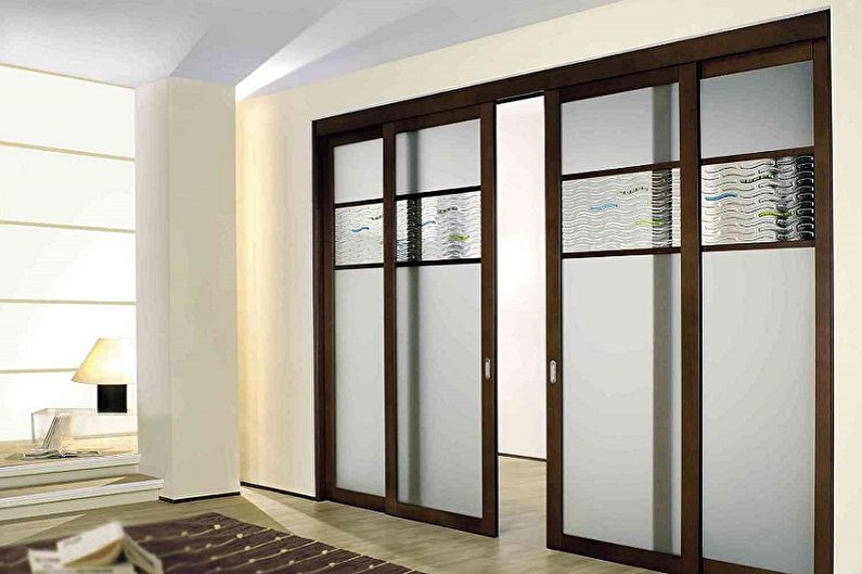 Portes intérieures en verre - photo