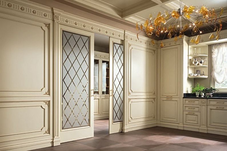Portes intérieures en verre - photo