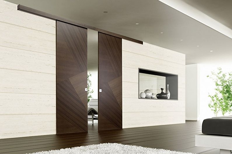 Types of material for interior sliding doors - MDF