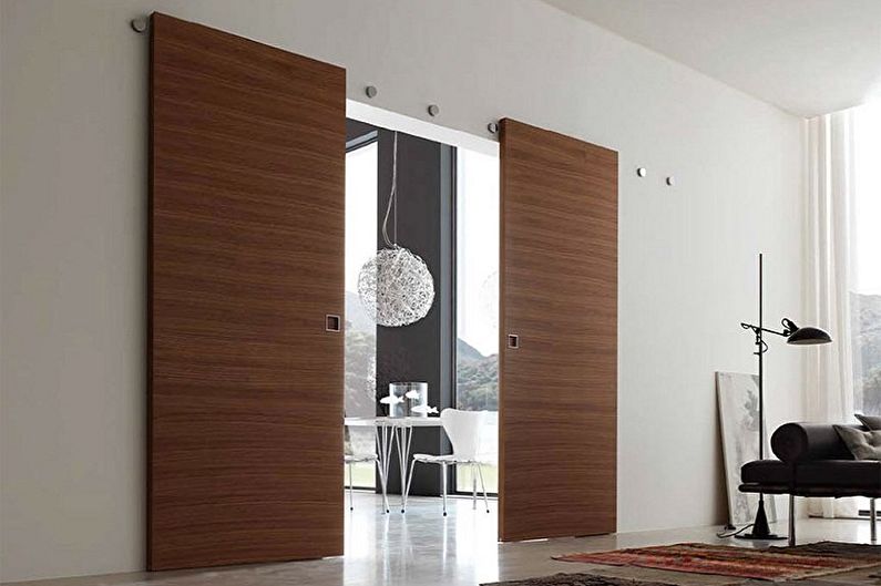 Types of material for interior sliding doors - MDF