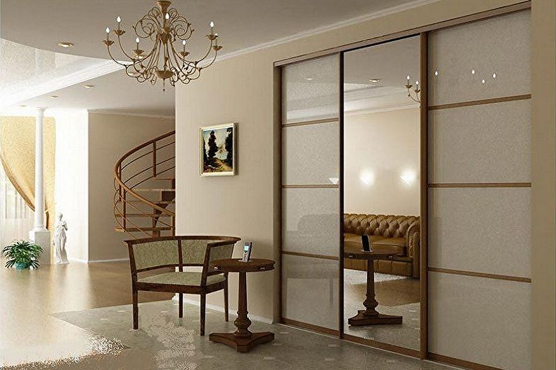 Interior sliding doors - photo