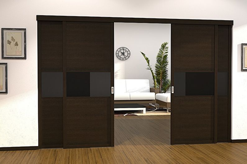 Interior sliding doors - photo