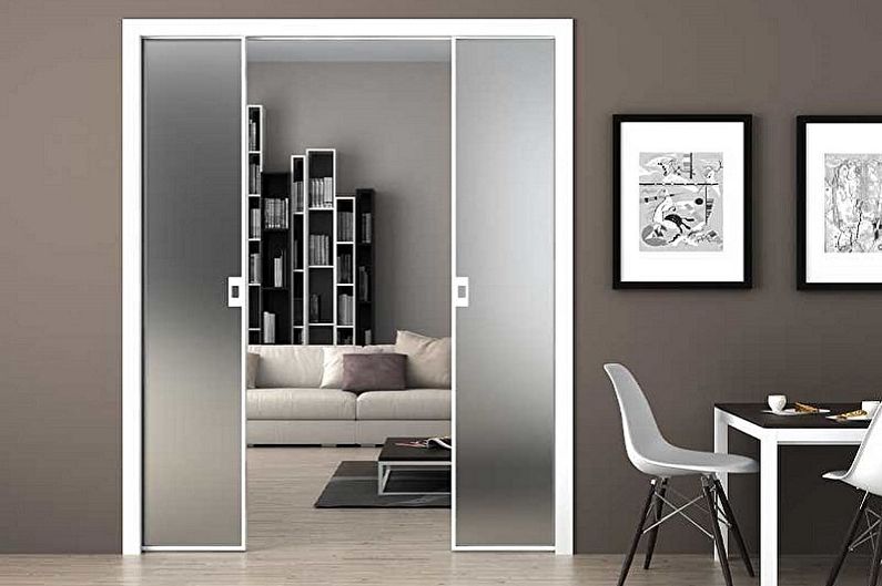 Interior sliding doors - photo