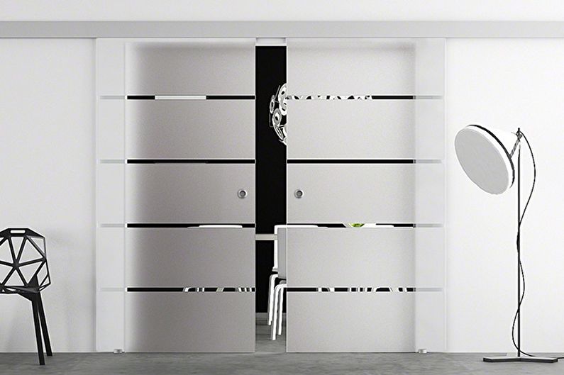 Interior sliding doors - photo