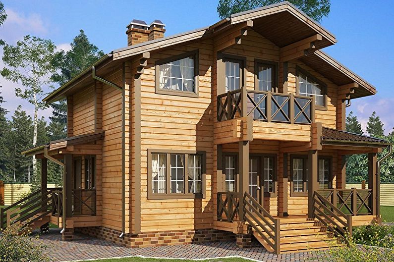 Timber houses - Main types