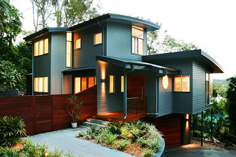 Houses from timber - projects and photos
