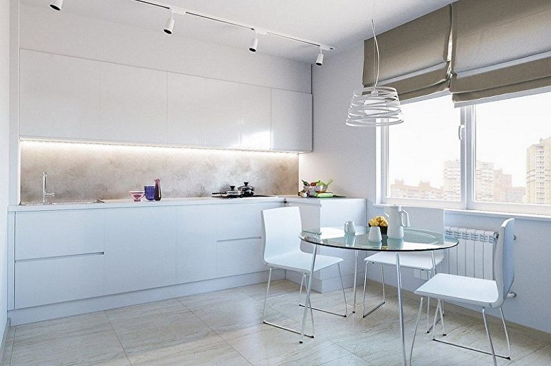 Roman curtains in the interior: 90 photo ideas