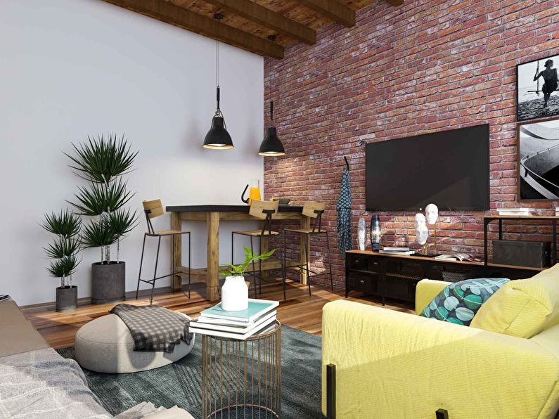 Entwurfsprojekt einer kleinen Wohnung von 38 qm - Foto 1