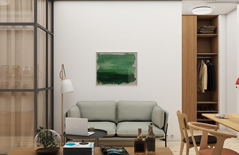 Projekt mieszkania 37 m2 - zdjęcie 2