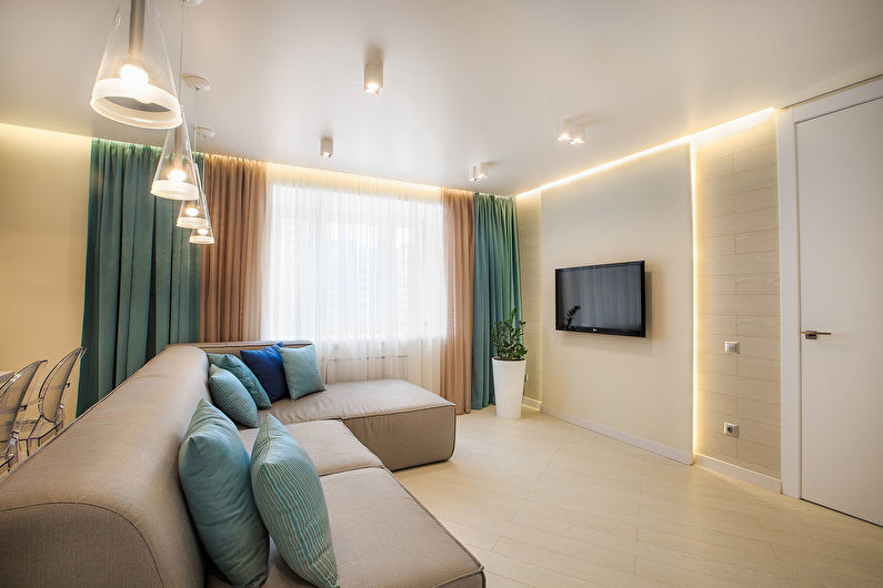 Minimalism style living room design