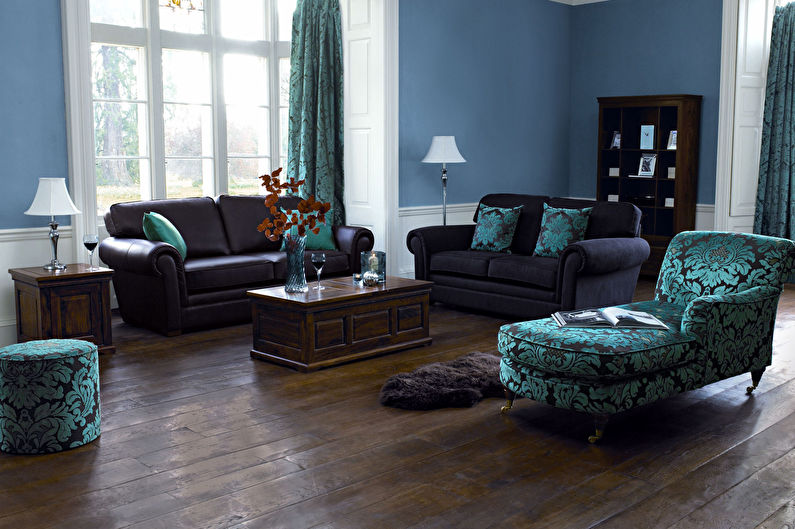 Living Room Design - Halftone