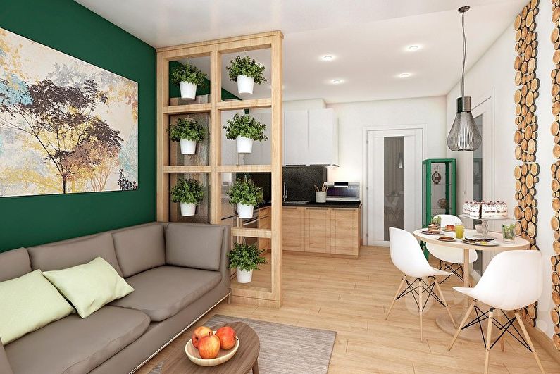 Living Room Design - Natural Shades