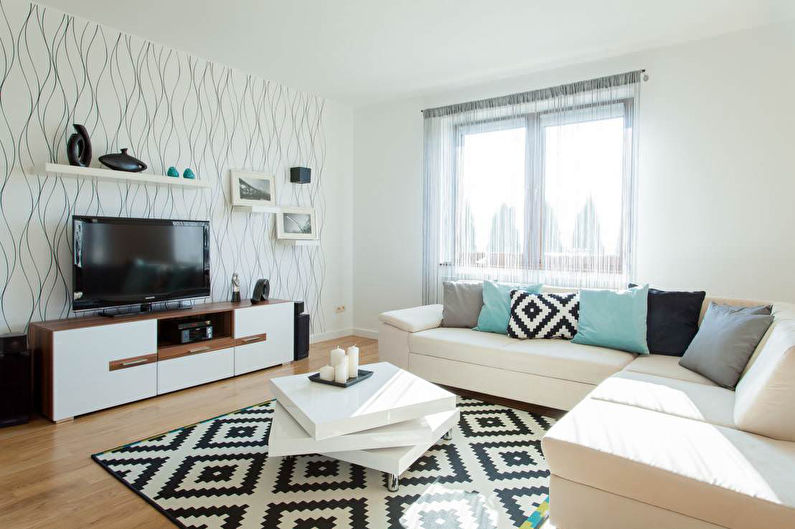 Living Room Design - Wall Decoration