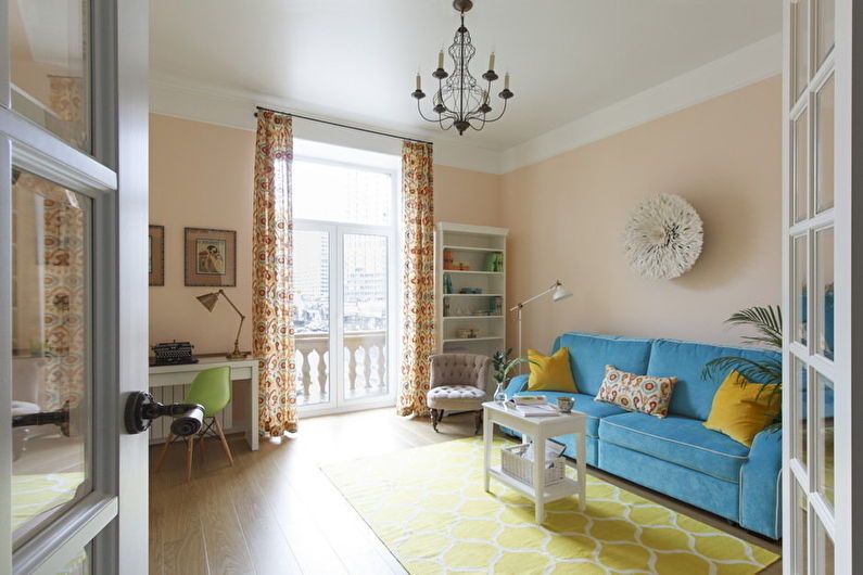 Living Room Design - Decor and Textile