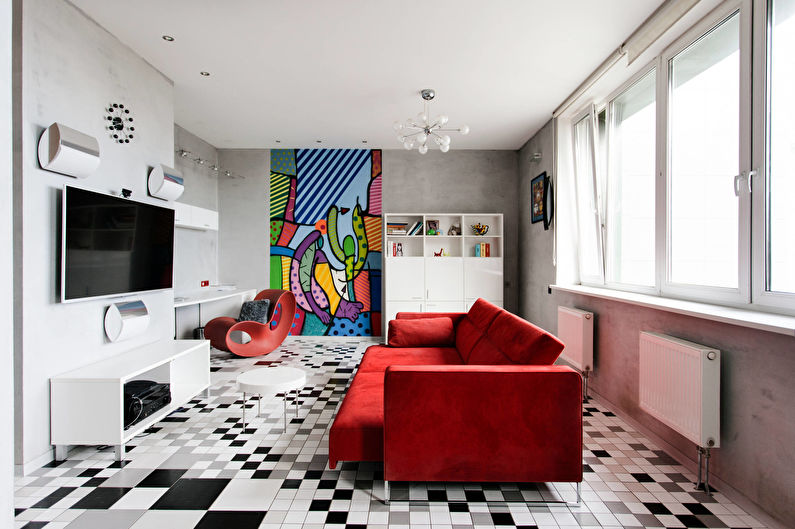 Living Room Interior Design - Photo