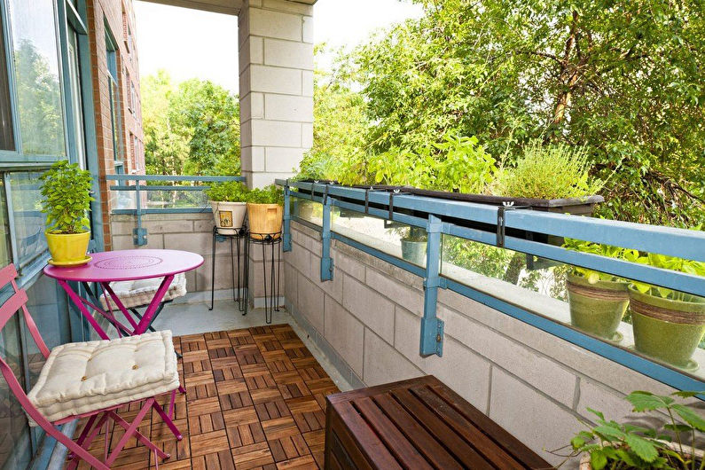 Balcony / Loggia Design - Features