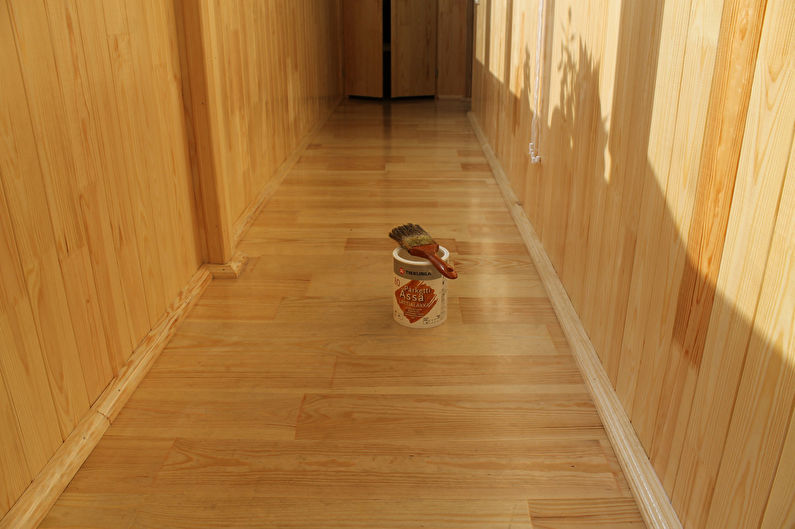 Balcony / Loggia Design - Floor Finish