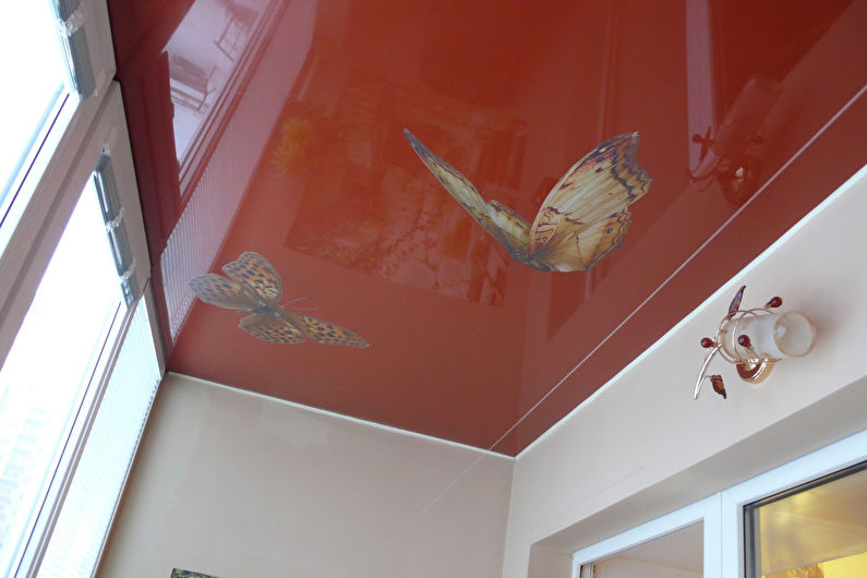 Balcony / Loggia Design - Ceiling Finish