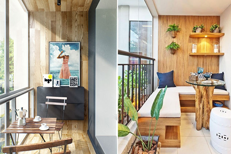 Balcony / Loggia Design - Decor and Lighting