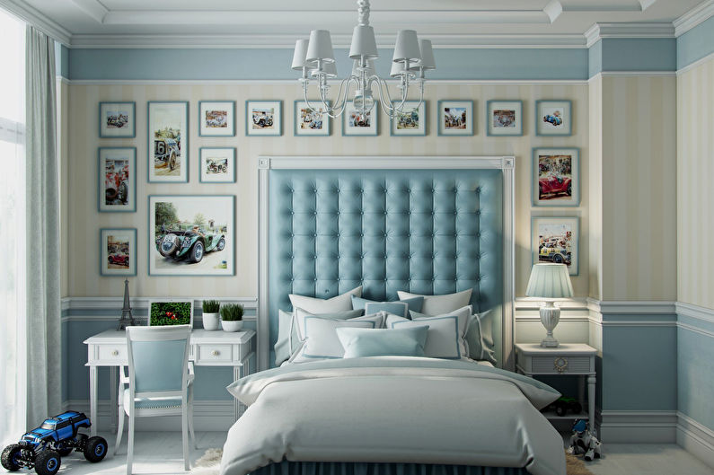 Classic Style Kids Room - Interior Design