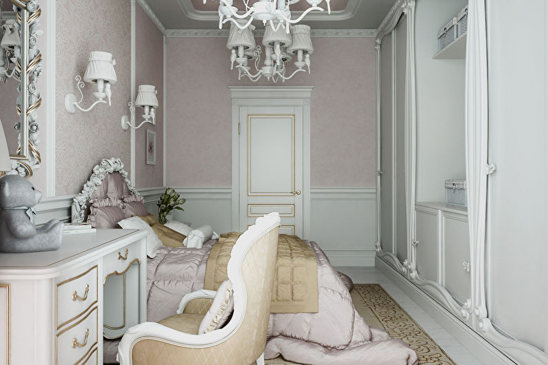 Classic Style Kids Room - Interior Design