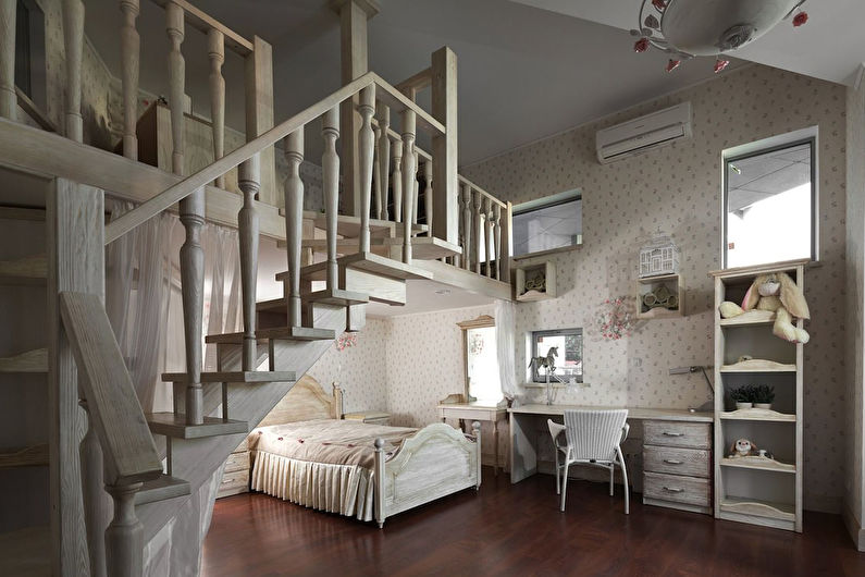 Children's room in Provence style - Interior Design