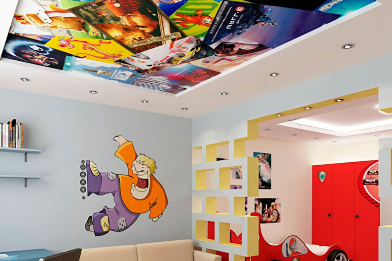 Kids Room Design - Ceiling Finish